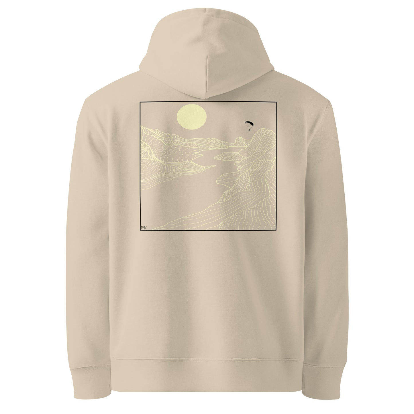 La Petite Californie 2.0- Sweat à capuche Homme 100% Coton BIO
