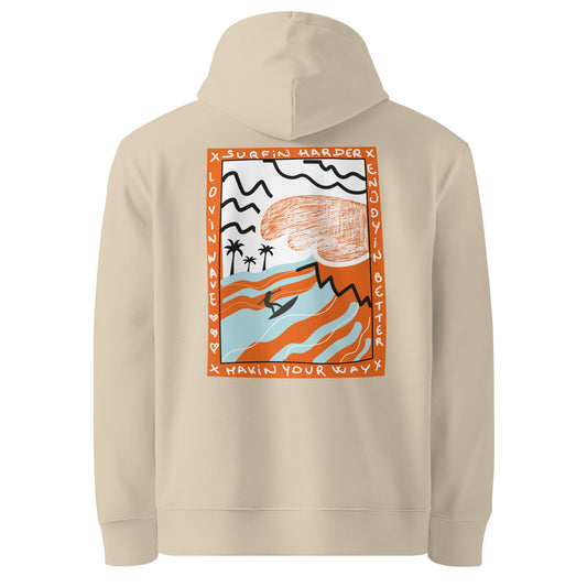 L'Océanide 2.0 - Sweat à capuche Femme 100% Coton BIO