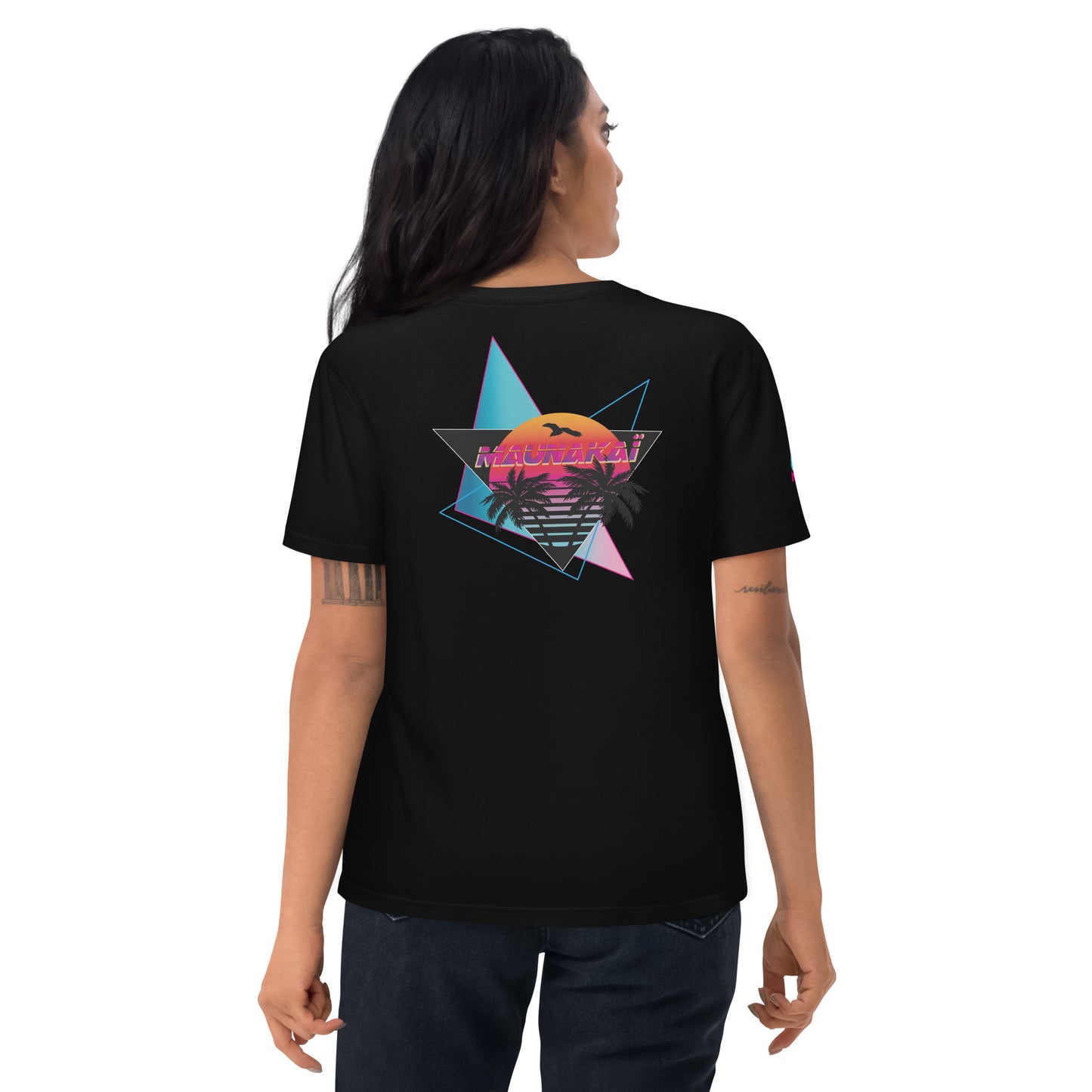 Le Miami Vice - T-shirt long Coton Bio pour Femme