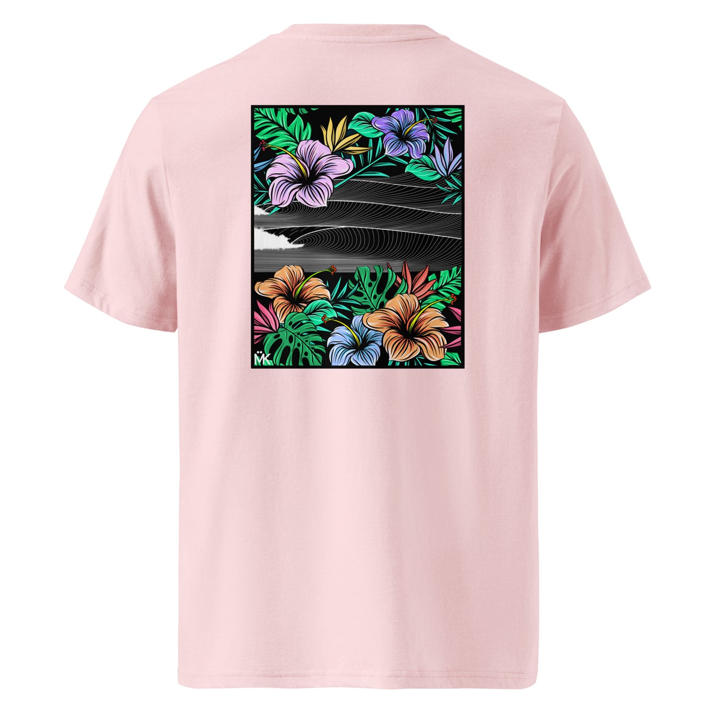 Sous les tropiques - T shirt long Femme Coton BIO