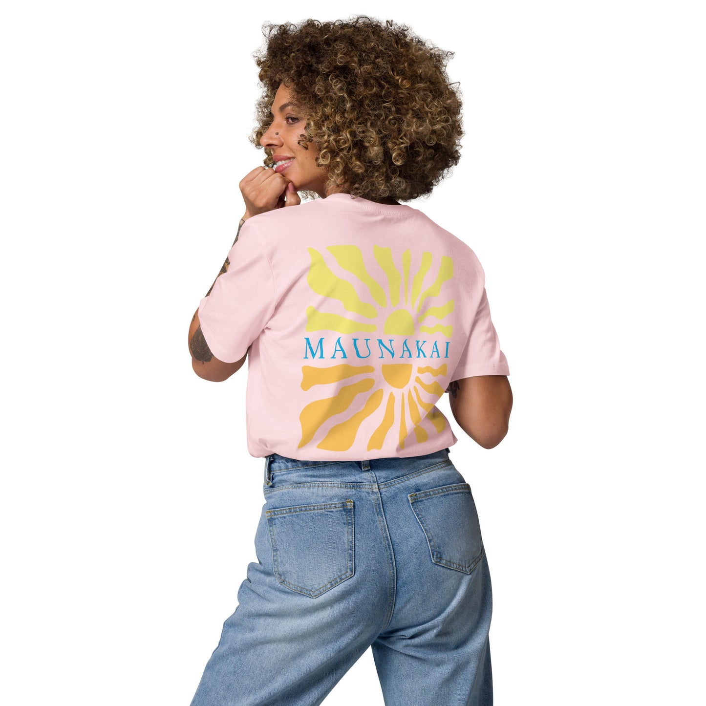 Le Mauna Sun - T-shirt long Femme Coton BIO