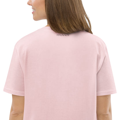 Bonjour le soleil ! - T-shirt long 100% Coton BIO pour Femme