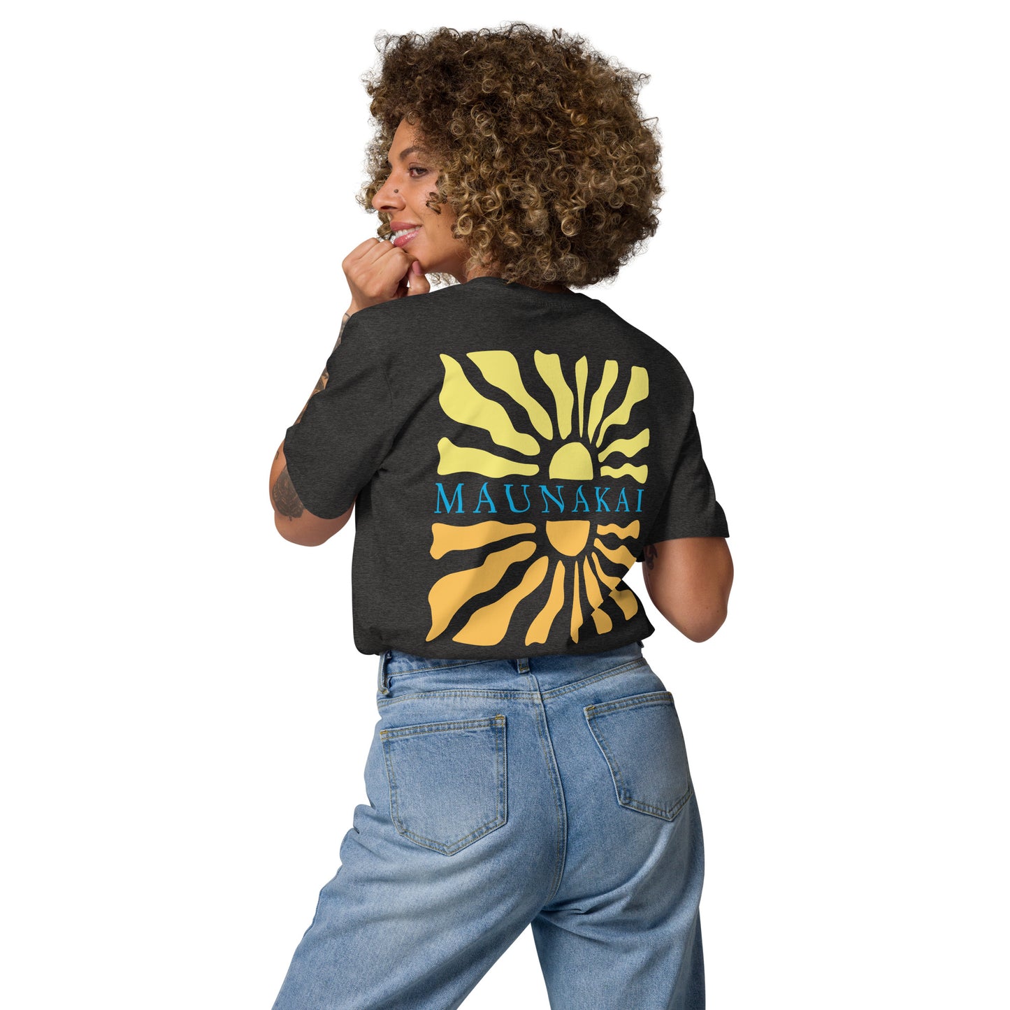 Le Mauna Sun - T-shirt long Femme Coton BIO