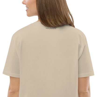 Bonjour le soleil ! - T-shirt long 100% Coton BIO pour Femme