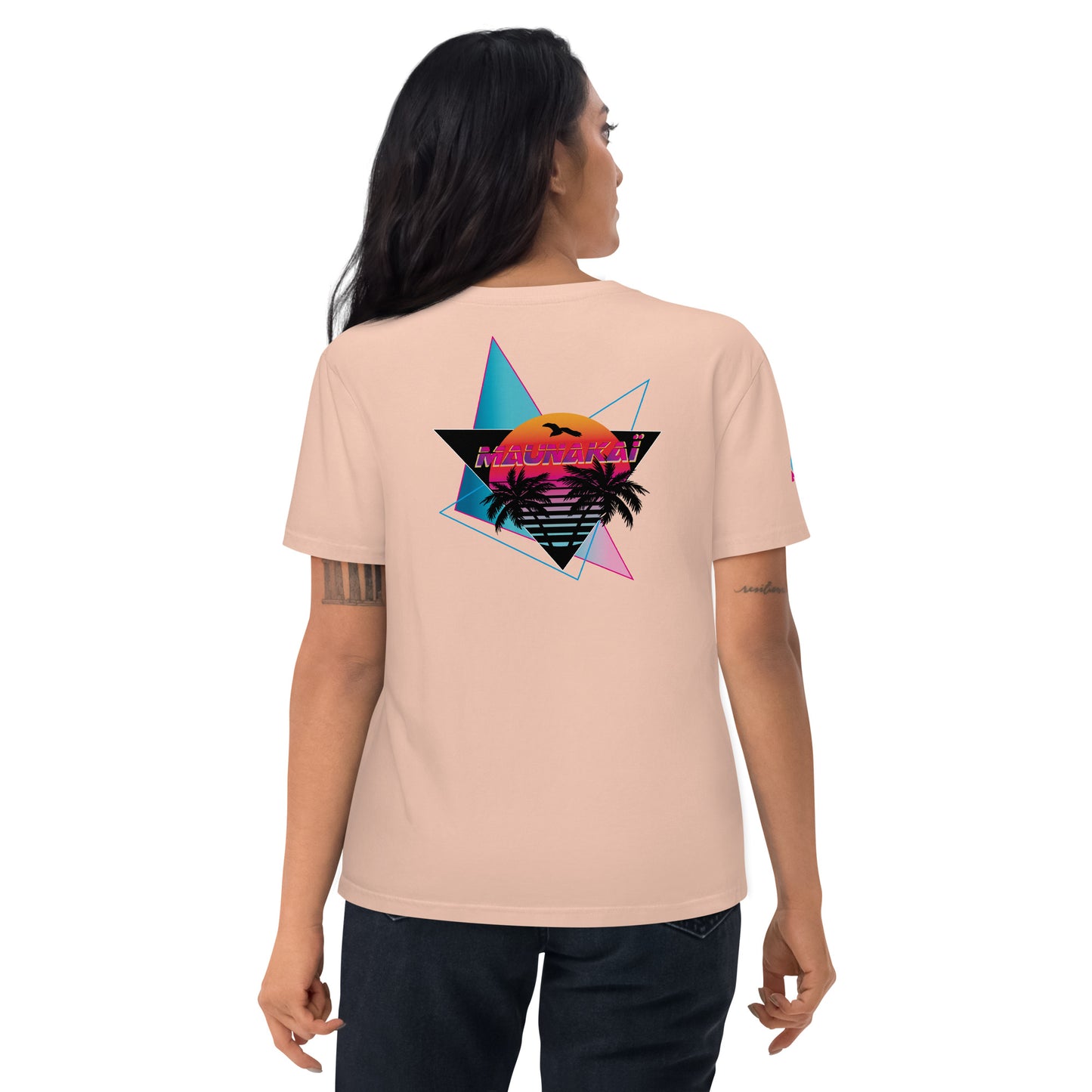 Le Miami Vice - T-shirt long Coton Bio pour Femme