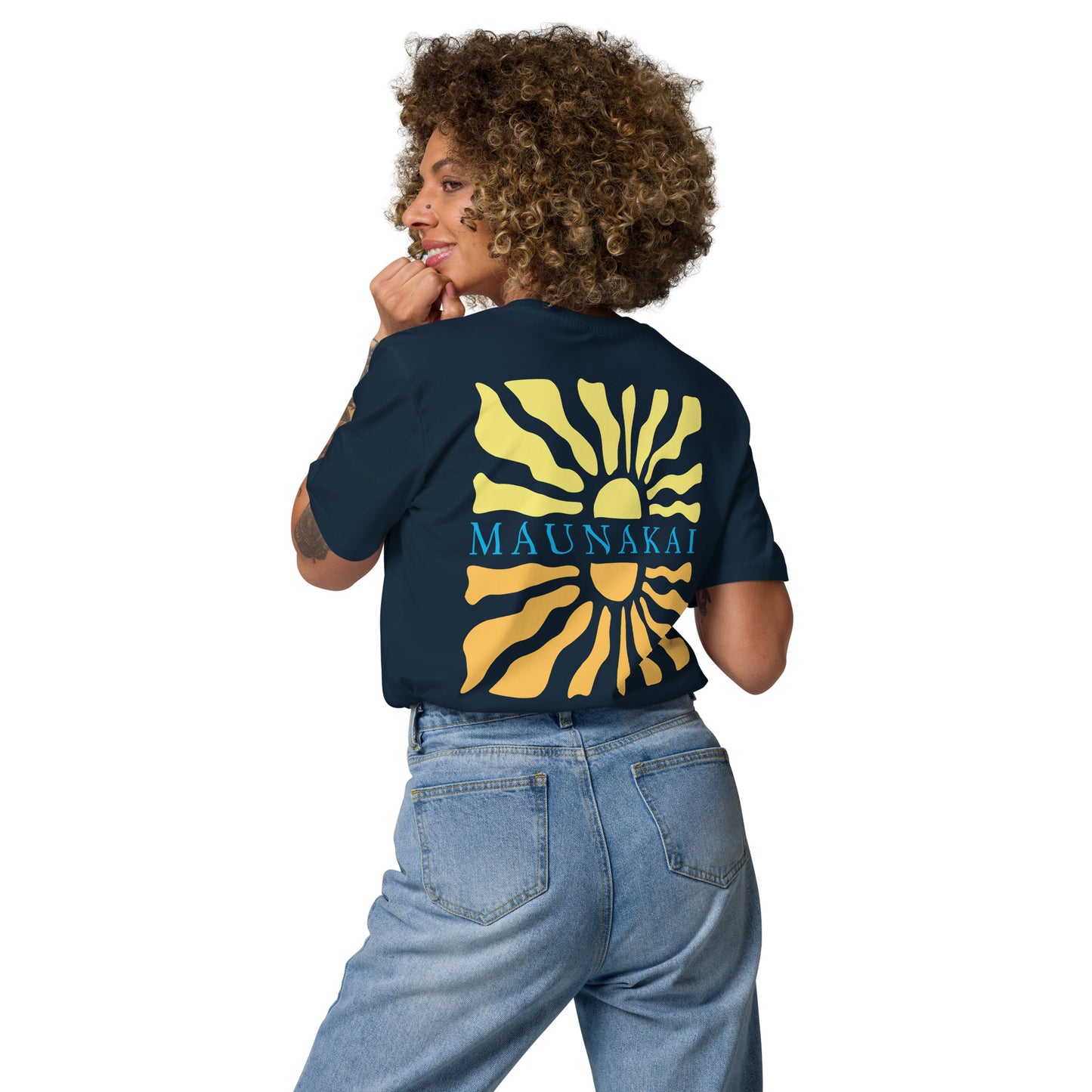 Le Mauna Sun - T-shirt long Femme Coton BIO