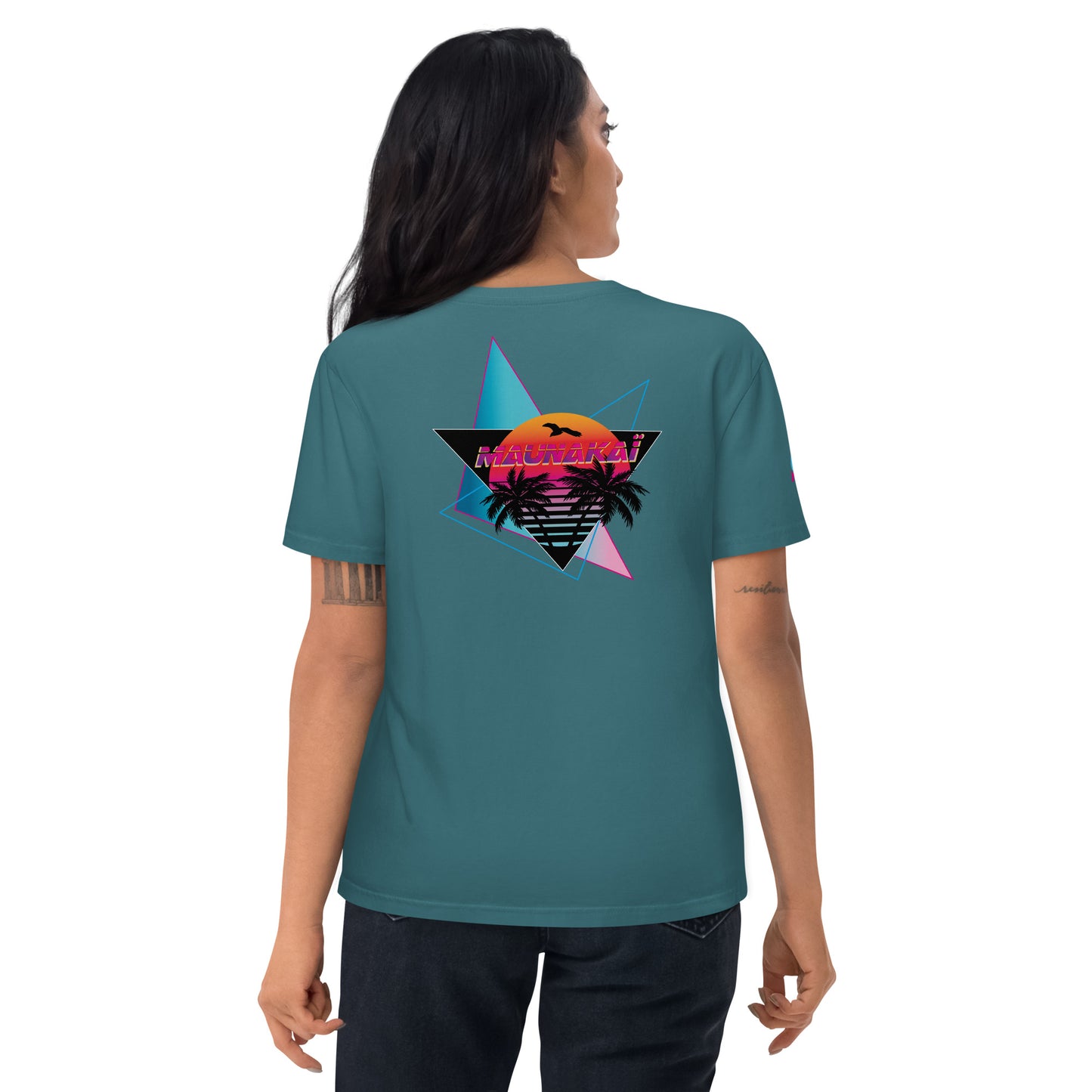 Le Miami Vice - T-shirt long Coton Bio pour Femme