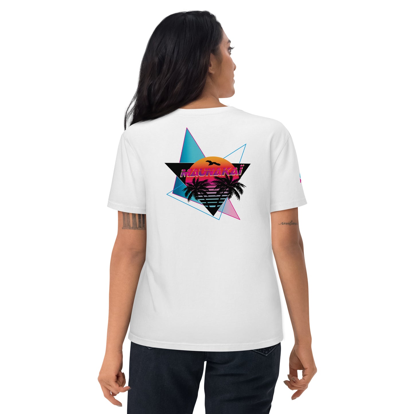 Le Miami Vice - T-shirt long Coton Bio pour Femme